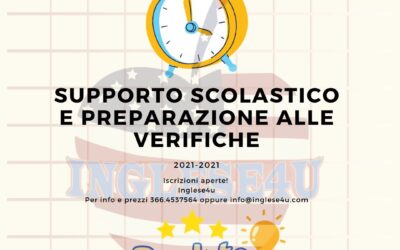 Supporto scolastico e preparazione alle verifiche